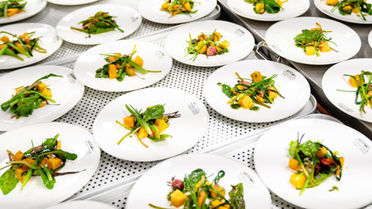 event food on table at Virginia Park Lodge